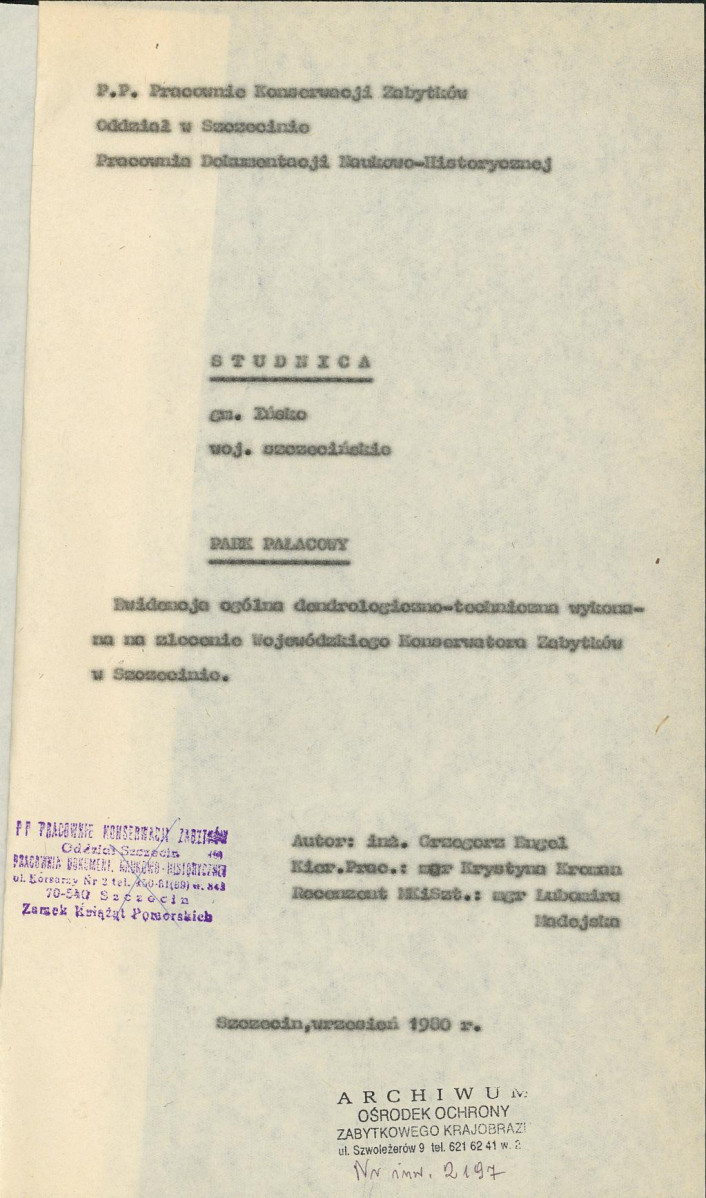 EP - Ewidencja parkowa, skan nr 4