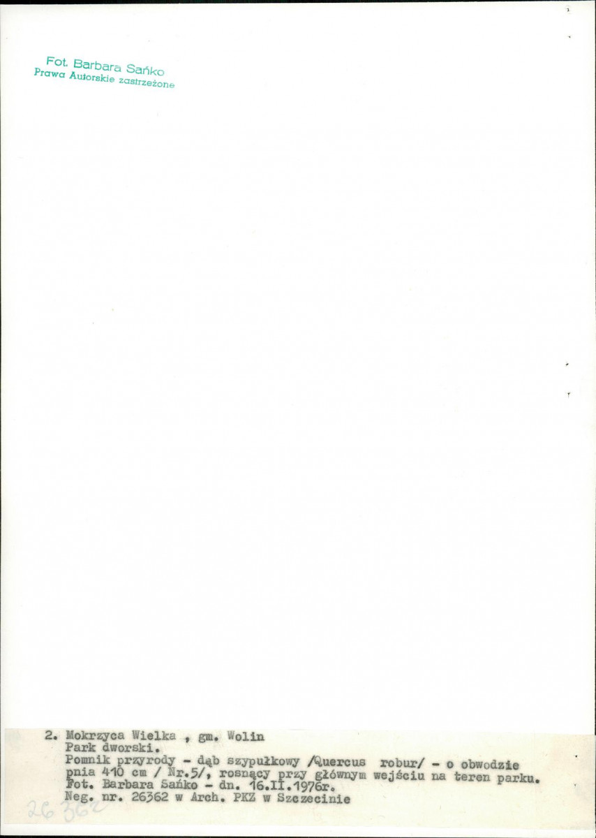 EP - Ewidencja parkowa, skan nr 18