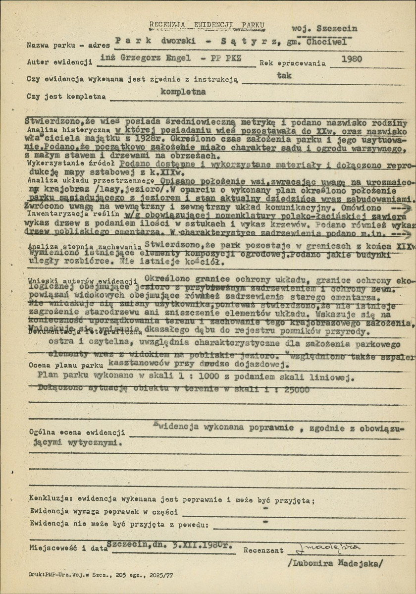 EP - Ewidencja parkowa, skan nr 27
