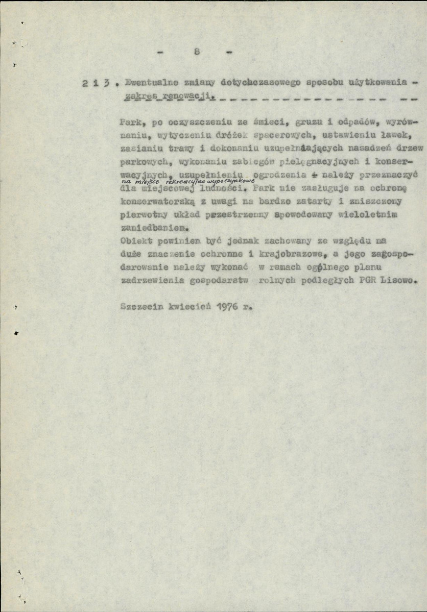 Ewidencja parkowa, skan nr 12