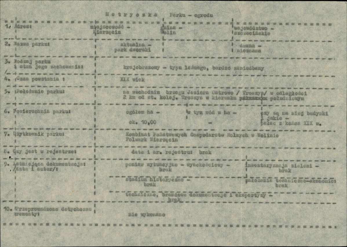 Ewidencja parkowa, skan nr 5
