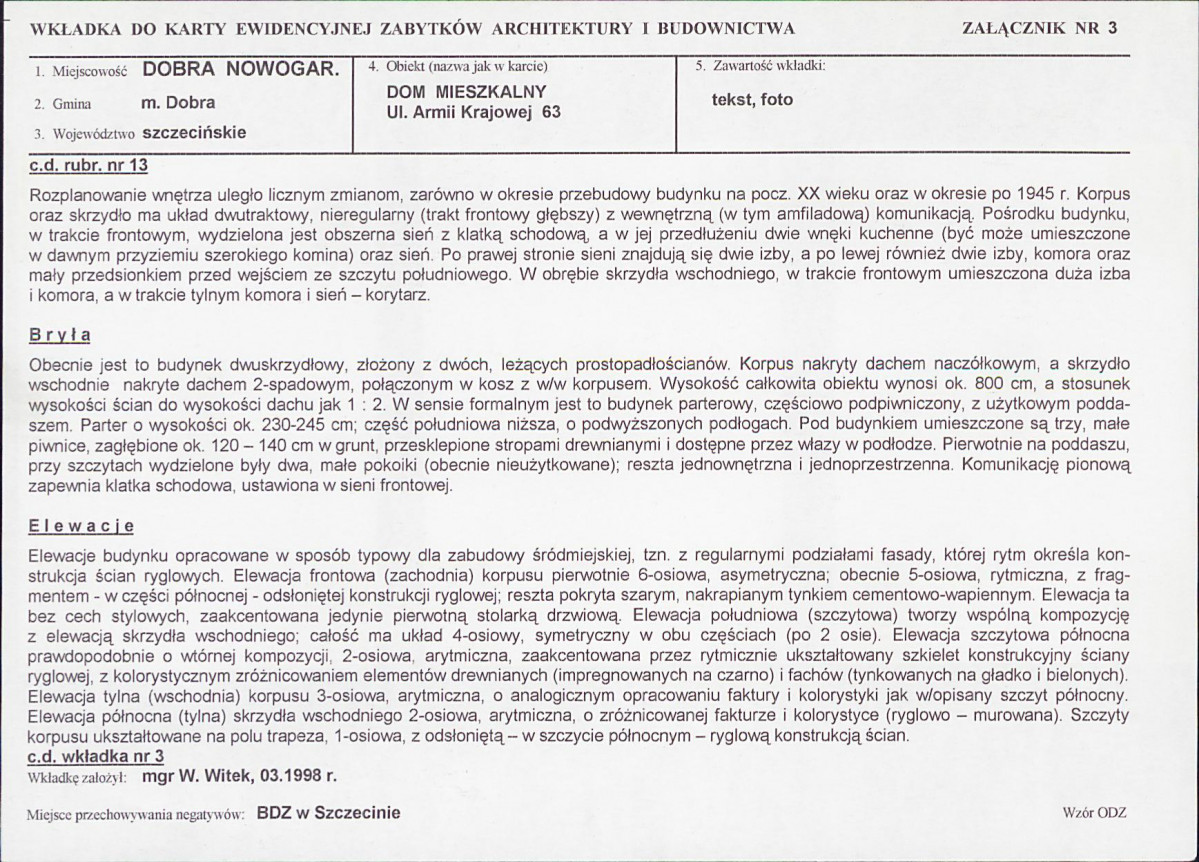 KB - Karta biała, skan nr 9