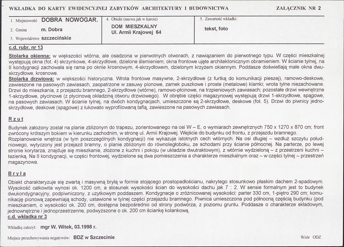 KB - Karta biała, skan nr 7