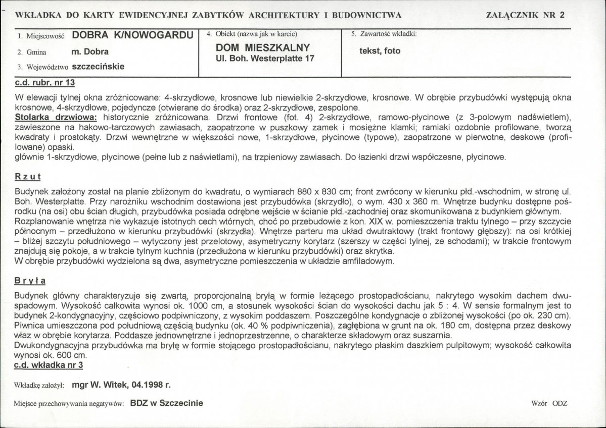 KB - Karta biała, skan nr 7