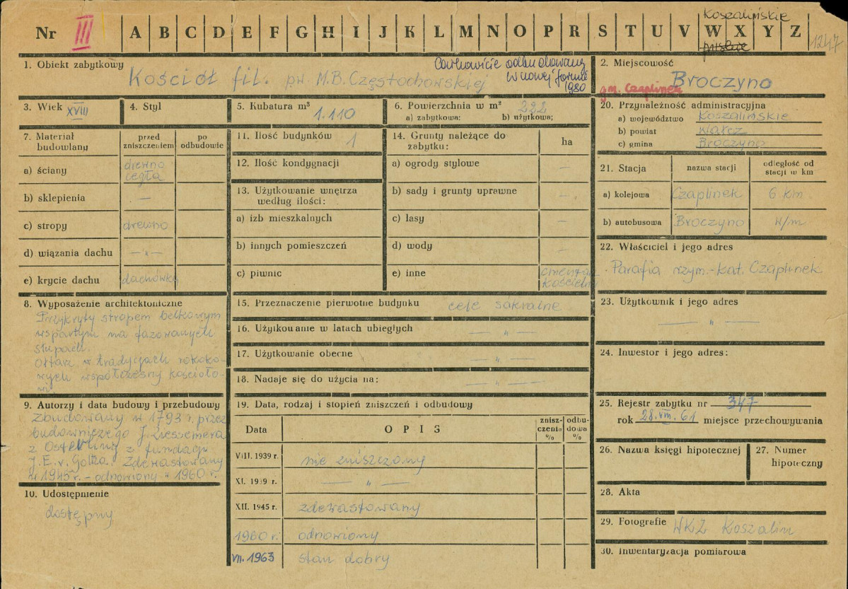 Karta zielona, skan nr 1