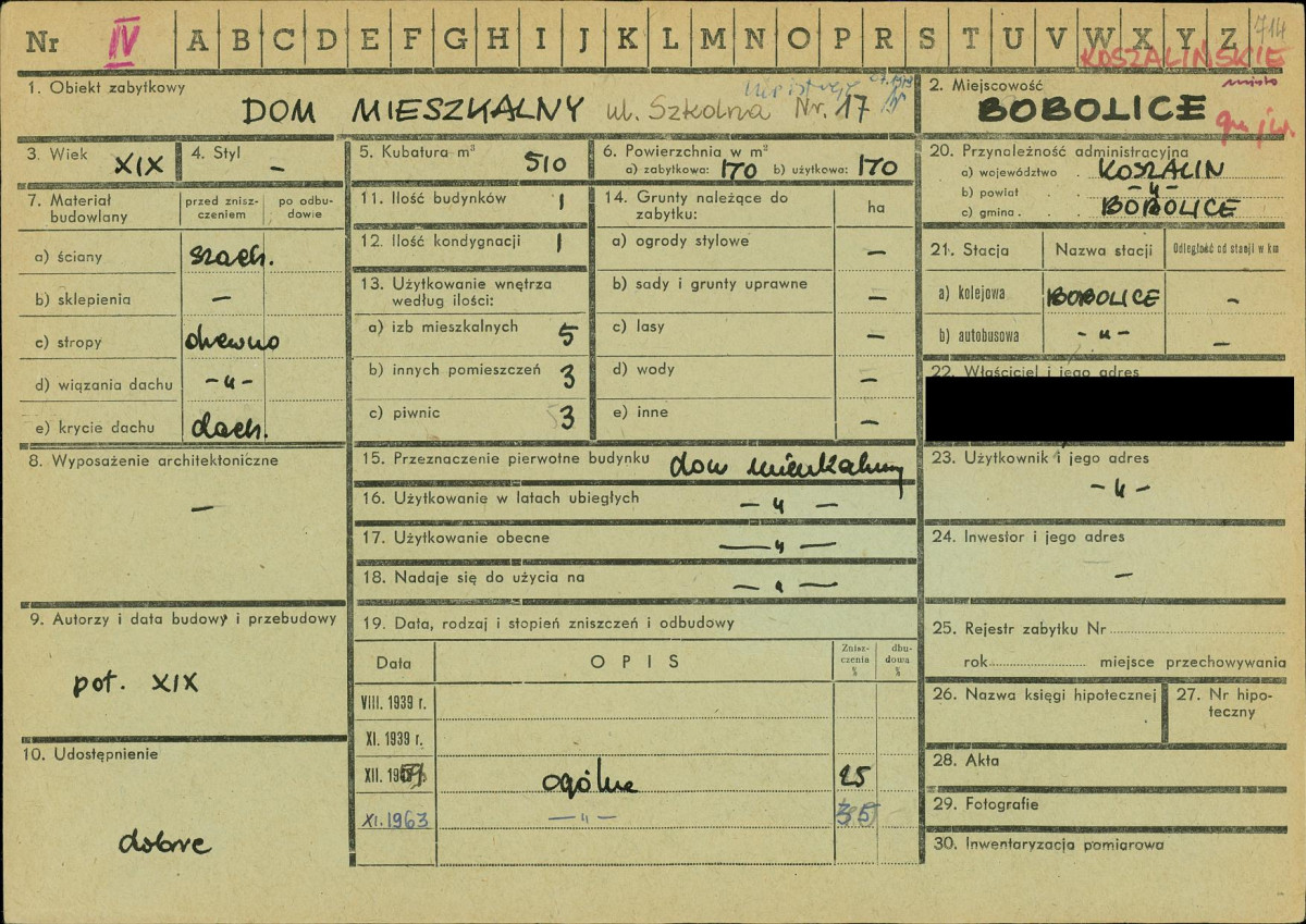 KZ - Karta zielona, skan nr 1