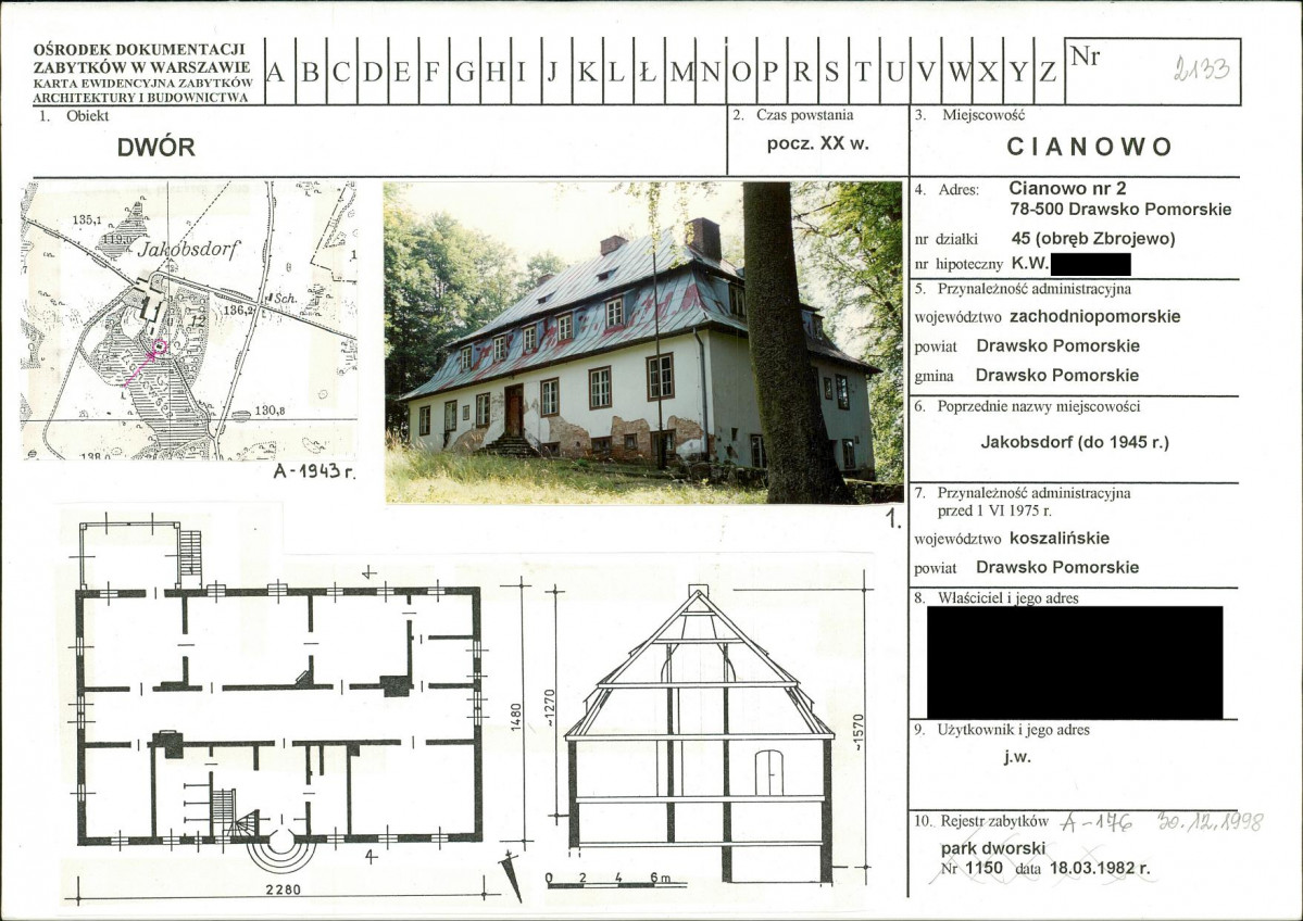 KB - Karta biała, skan nr 1