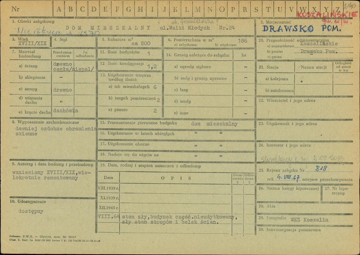 Karta zielona, skan nr 1