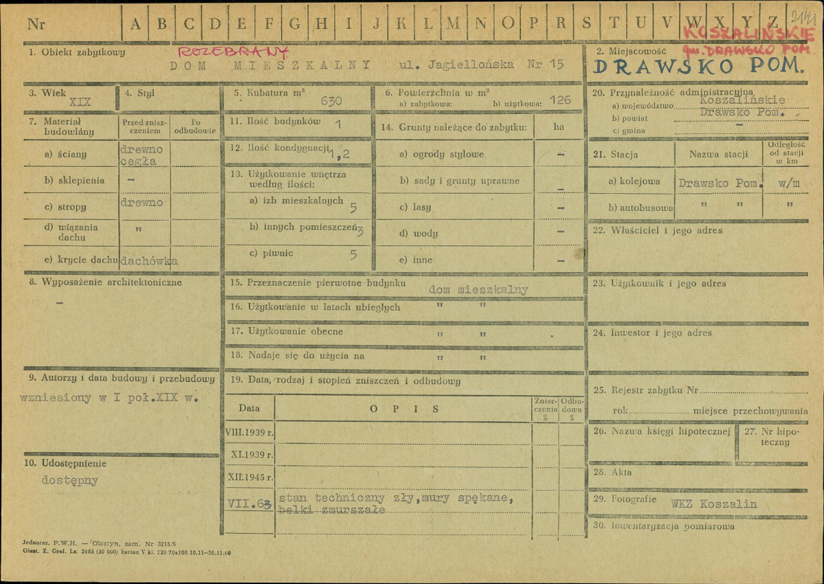 Karta zielona, skan nr 1