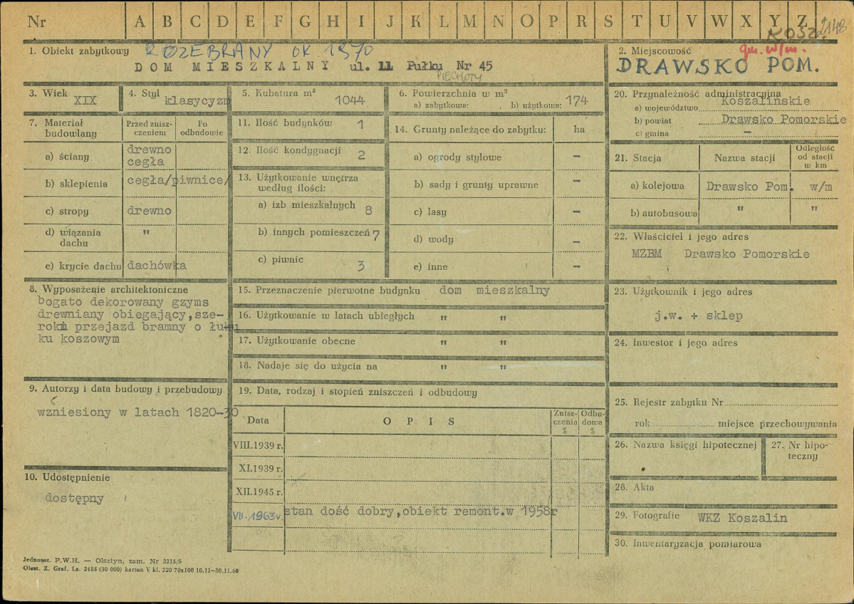 Karta zielona, skan nr 1