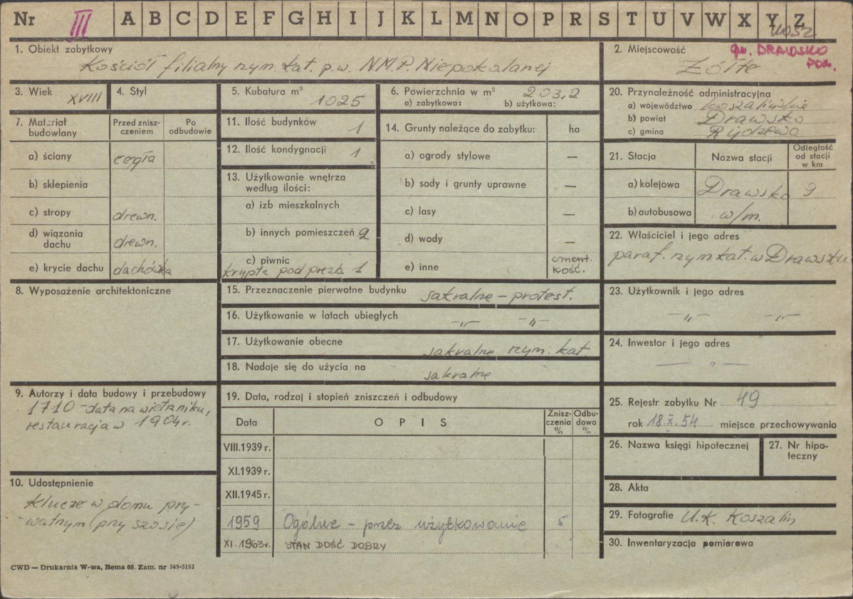 Karta zielona, skan nr 1