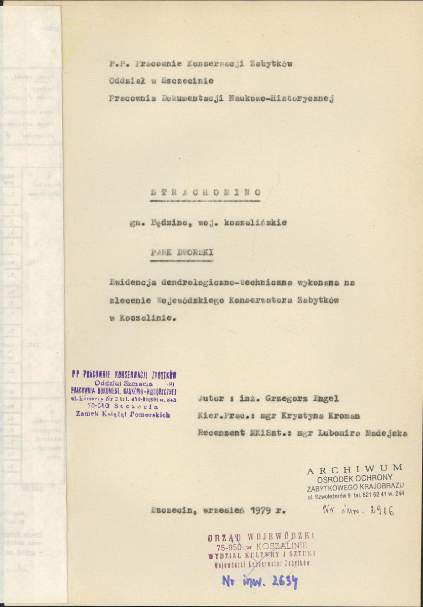 Ewidencja parkowa, skan nr 4