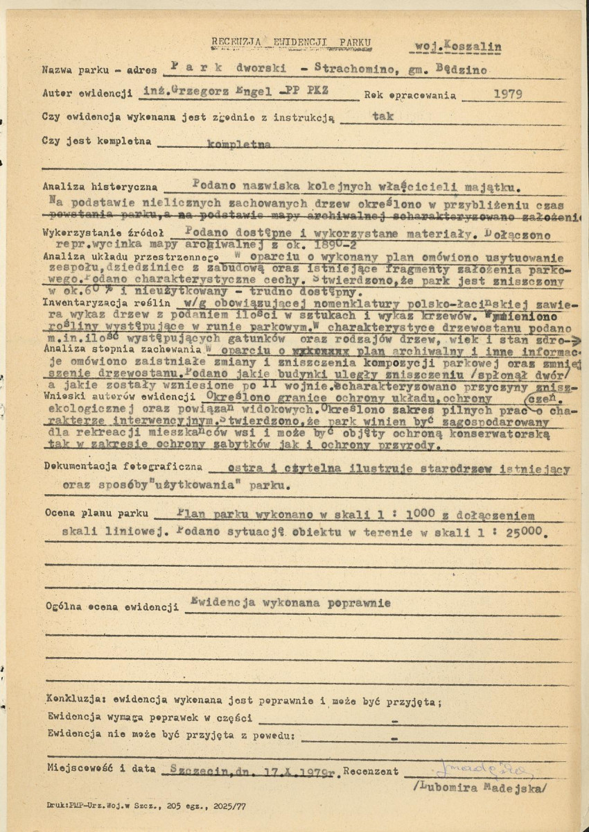 Ewidencja parkowa, skan nr 27