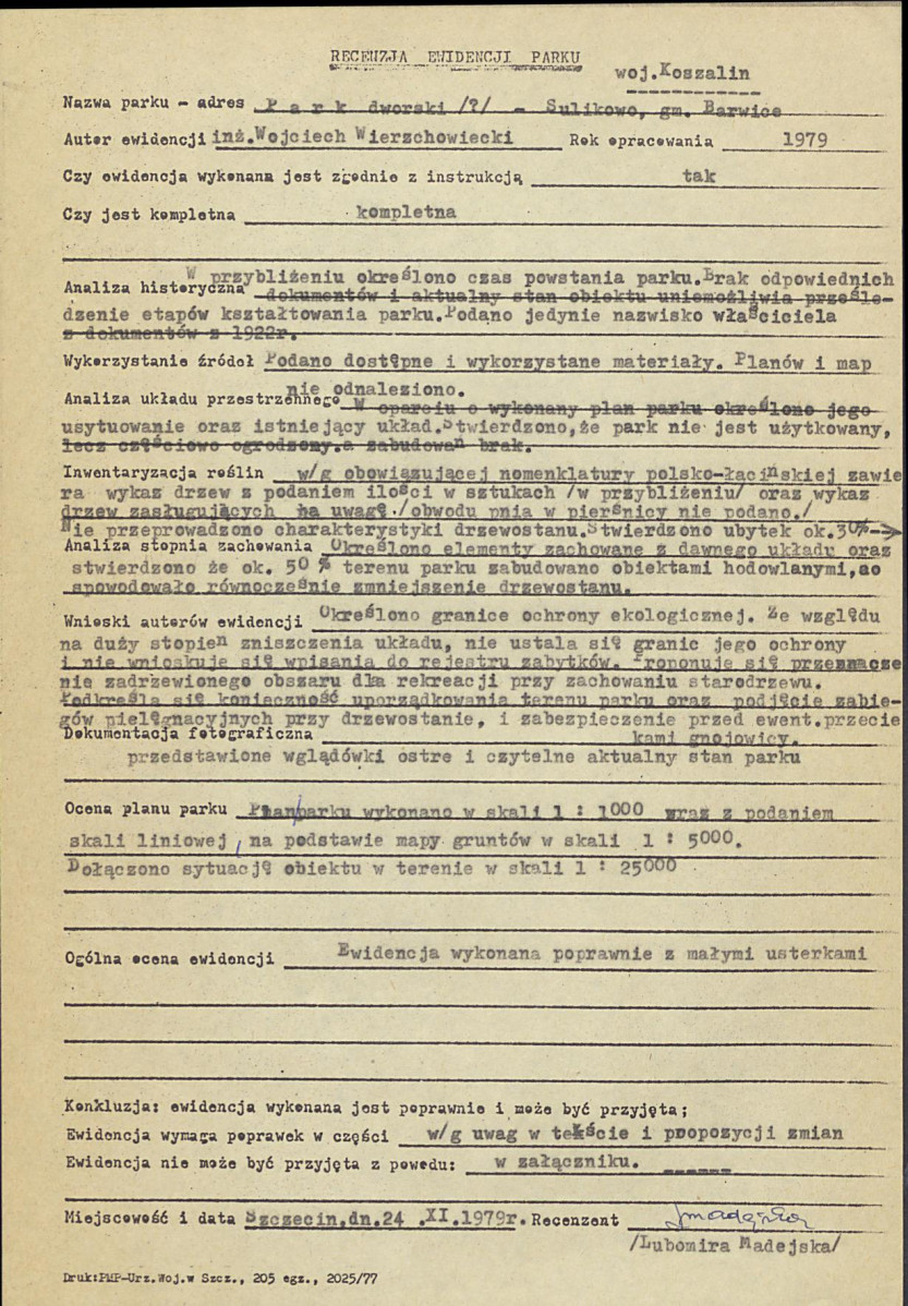 EP - Ewidencja parkowa, skan nr 6