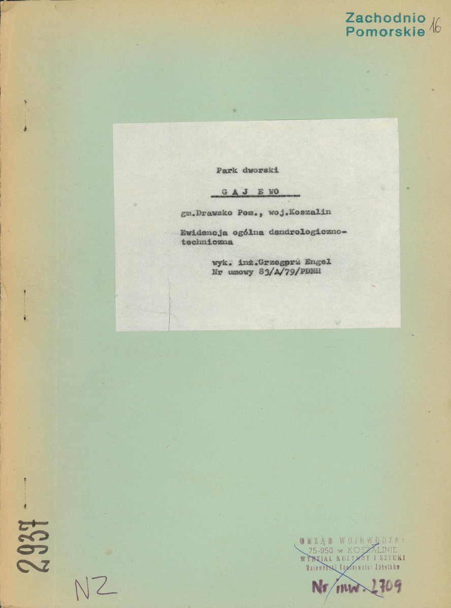 Ewidencja parkowa, skan nr 1