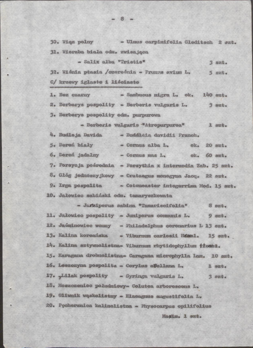 Ewidencja parkowa, skan nr 13