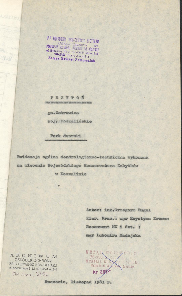 Ewidencja parkowa, skan nr 4