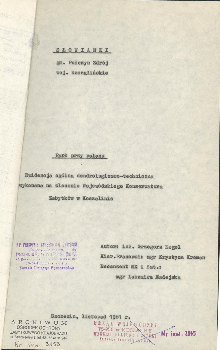 EP - Ewidencja parkowa, skan nr 4
