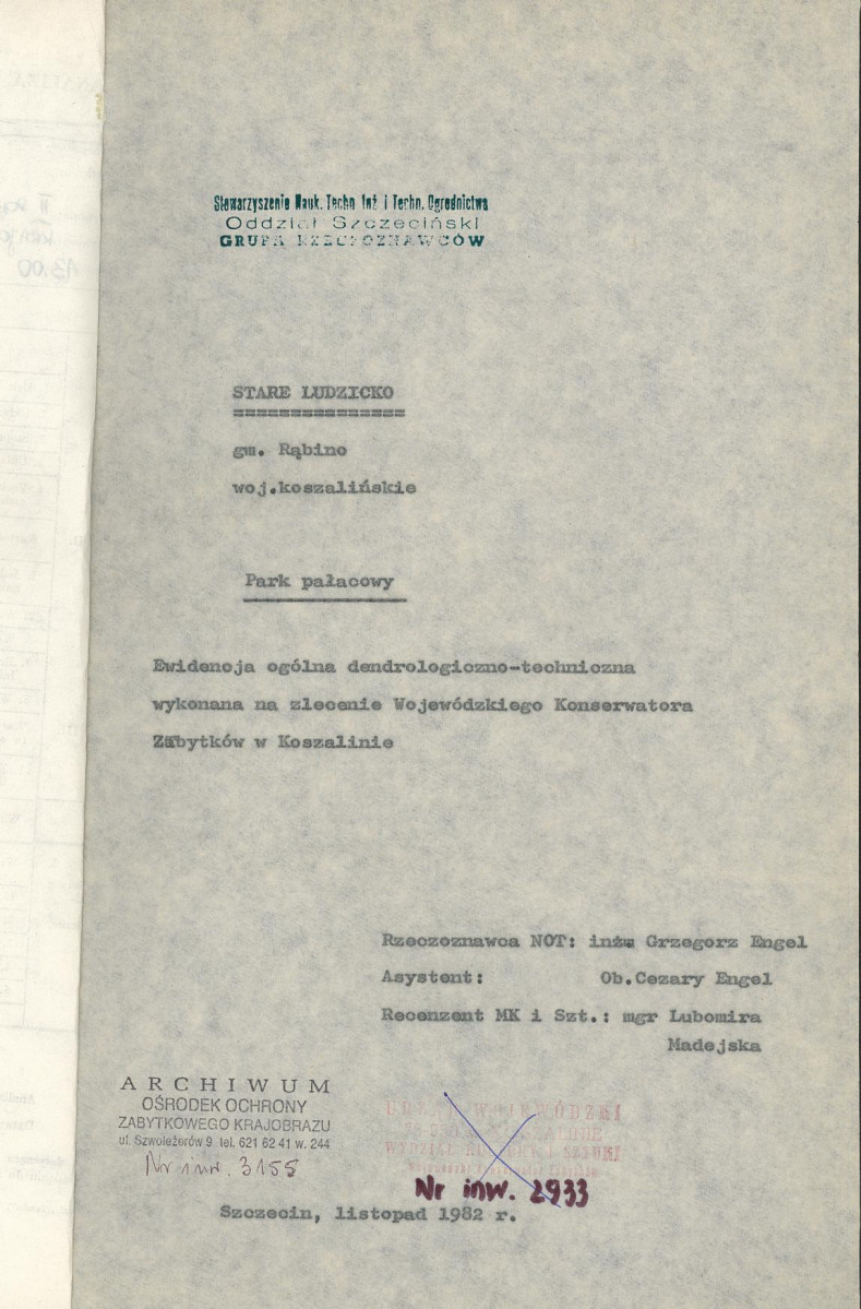 EP - Ewidencja parkowa, skan nr 4