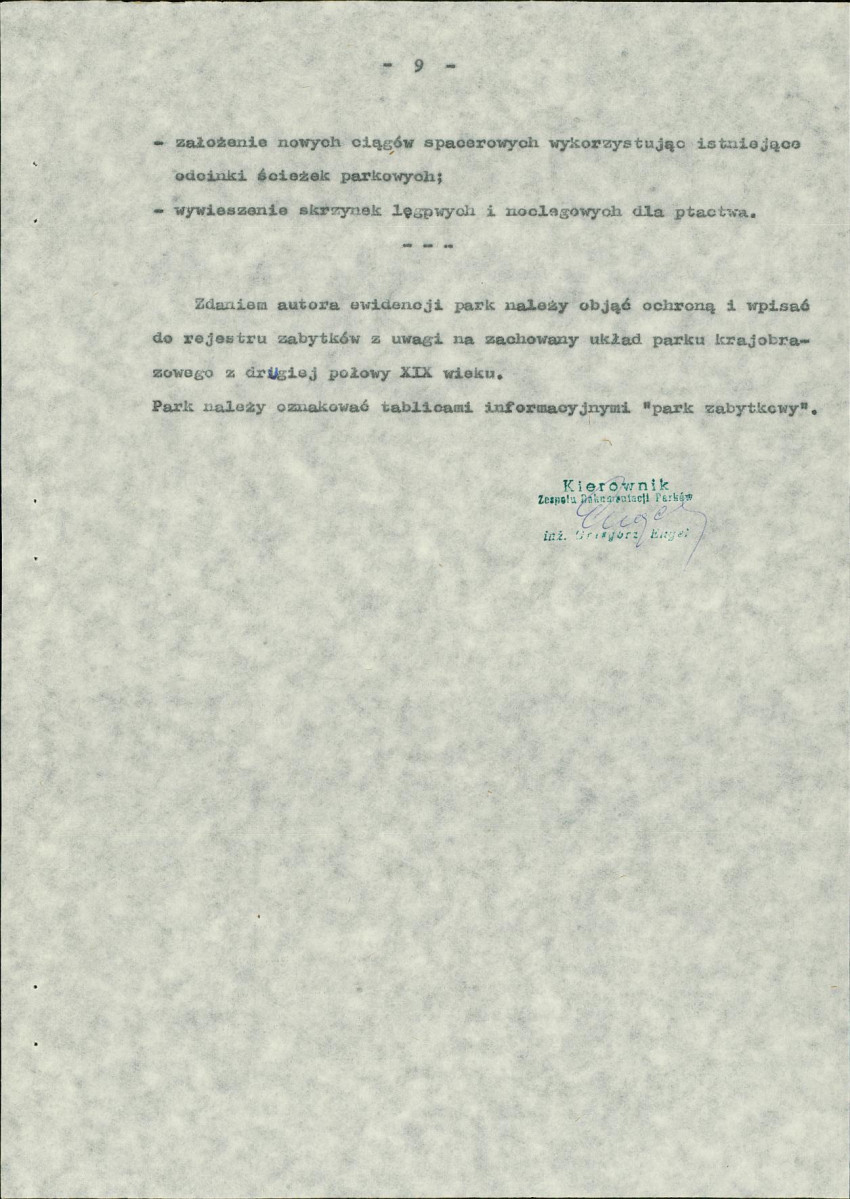 EP - Ewidencja parkowa, skan nr 14
