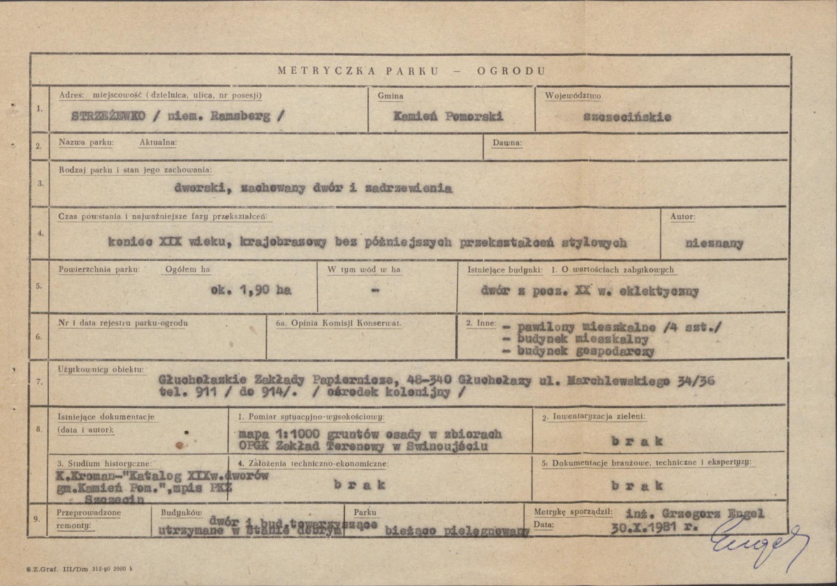 Ewidencja parkowa, skan nr 5