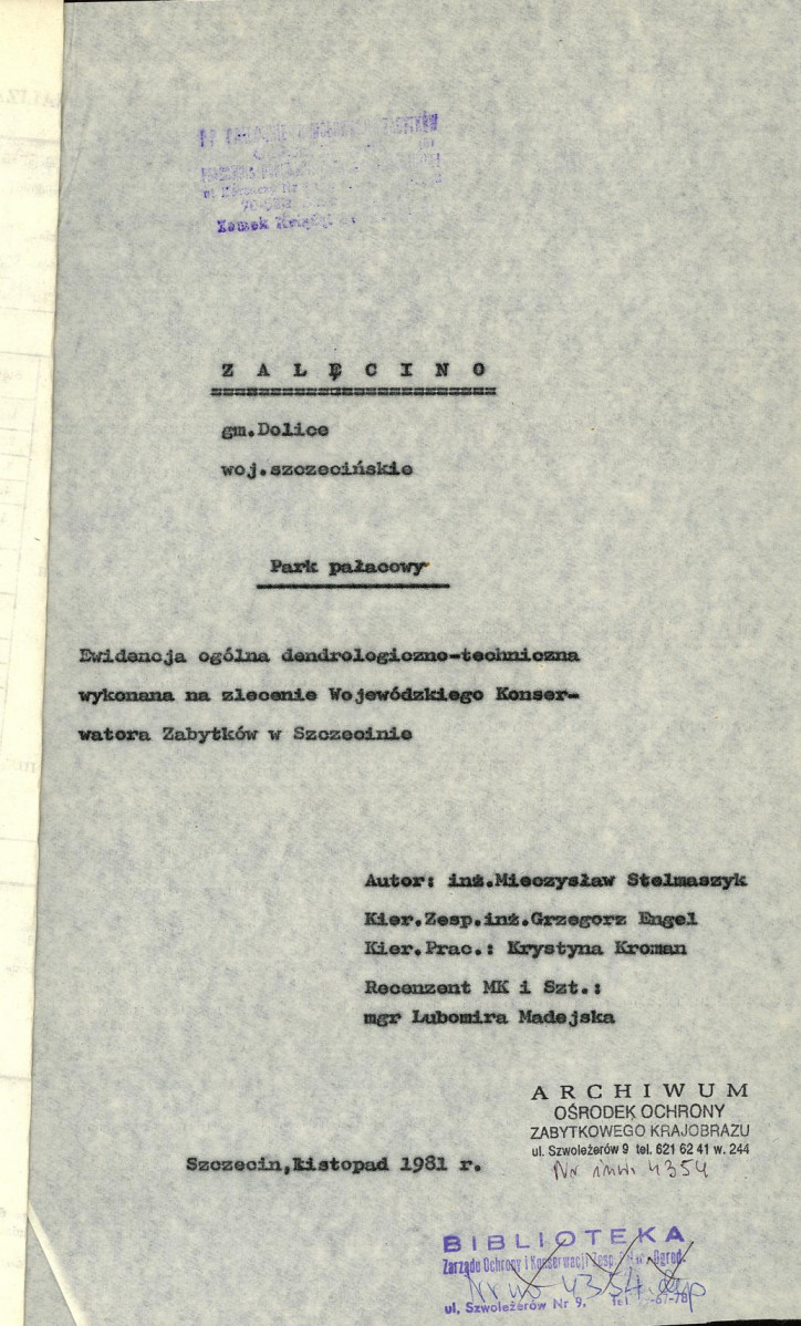 EP - Ewidencja parkowa, skan nr 4