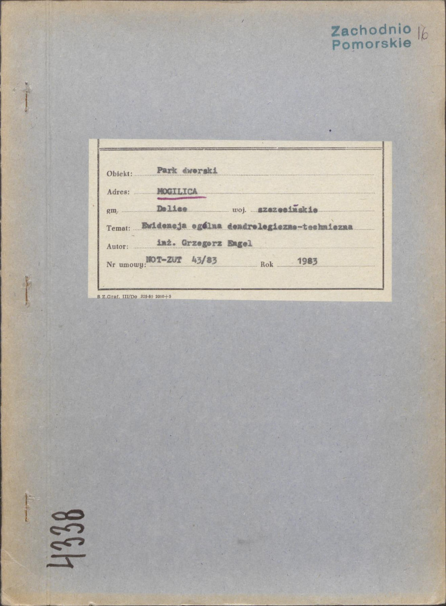 EP - Ewidencja parkowa, skan nr 1