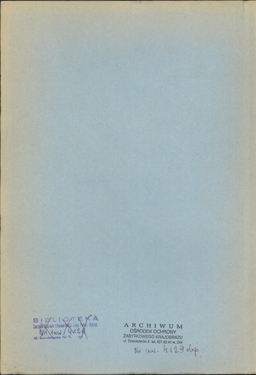 EP - Ewidencja parkowa, skan nr 2