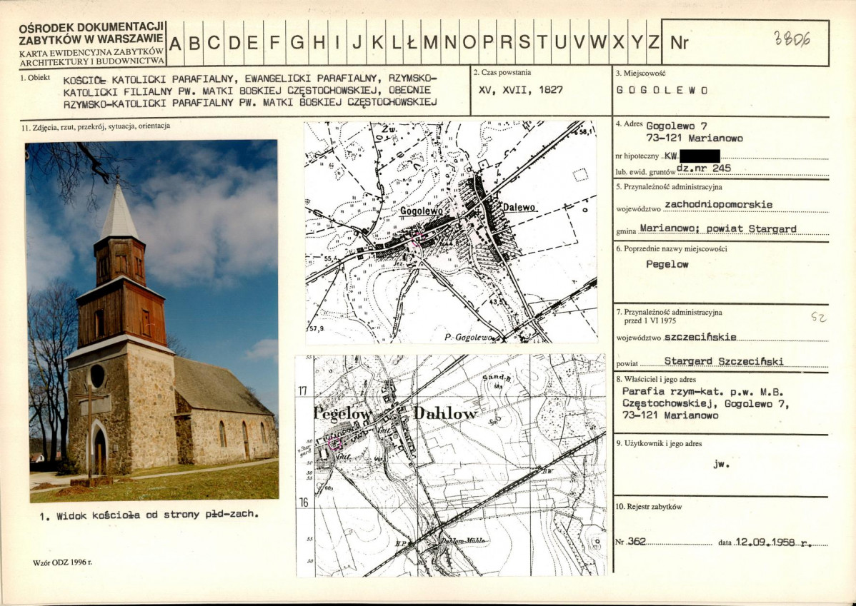 KB - Karta biała, skan nr 1