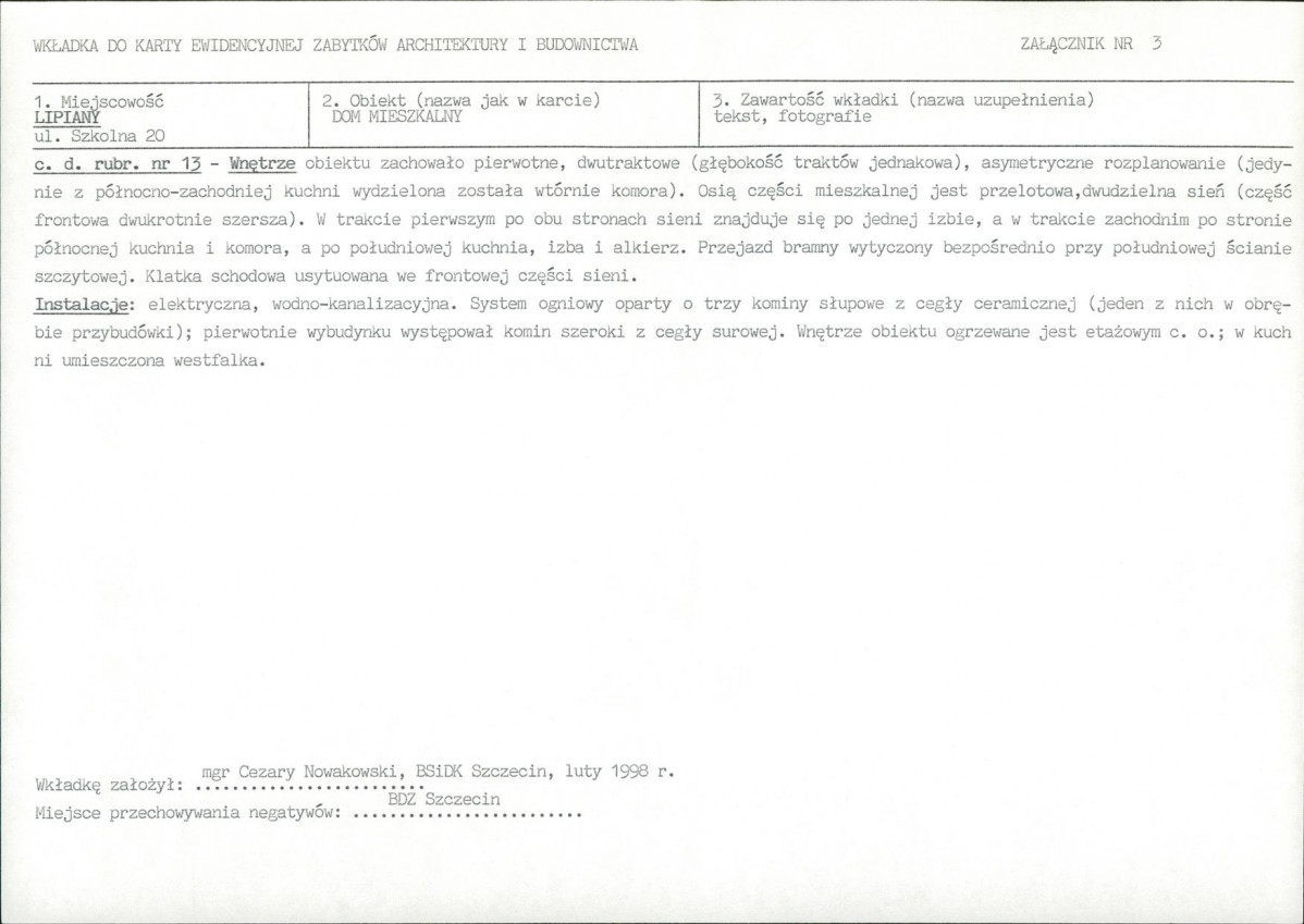 KB - Karta biała, skan nr 9