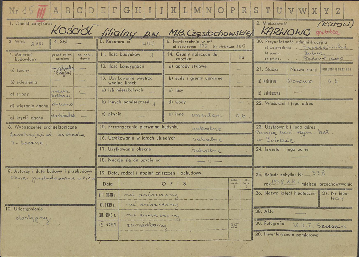 Karta zielona, skan nr 1
