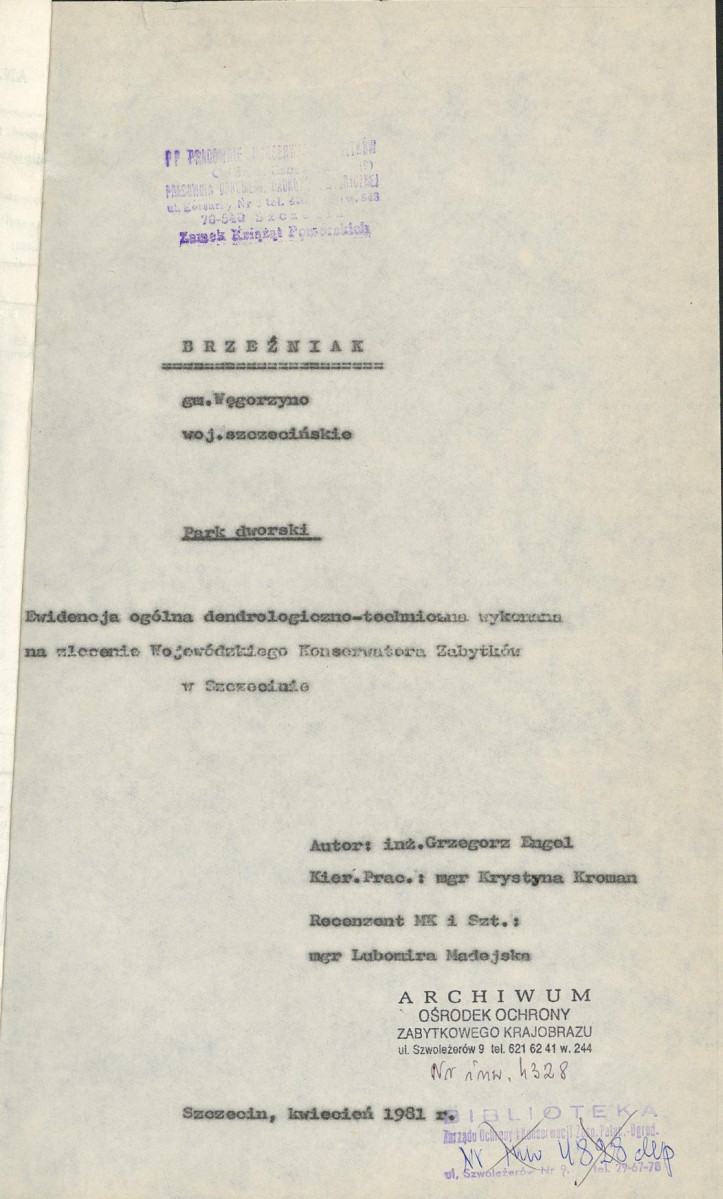 Ewidencja parkowa, skan nr 6