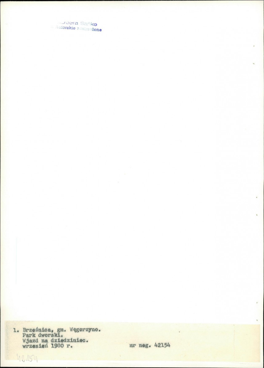 EP - Ewidencja parkowa, skan nr 16