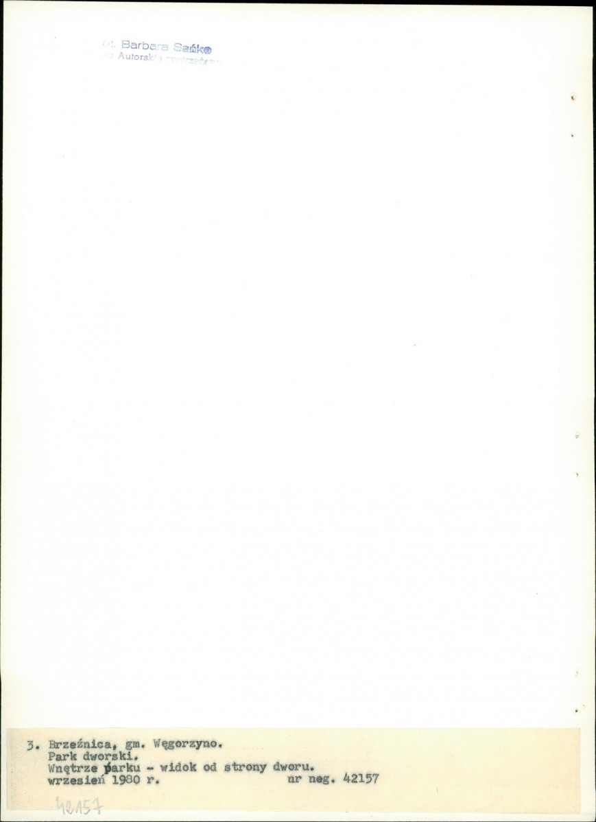 EP - Ewidencja parkowa, skan nr 20