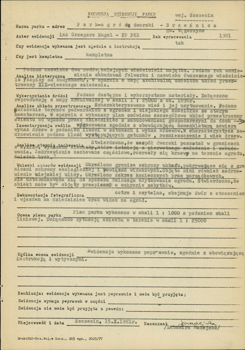 EP - Ewidencja parkowa, skan nr 21