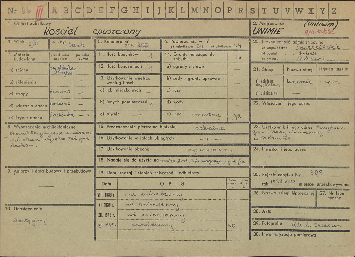 Karta zielona, skan nr 1