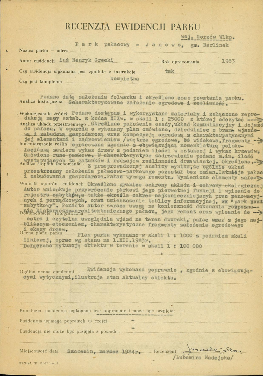 Ewidencja parkowa, skan nr 38