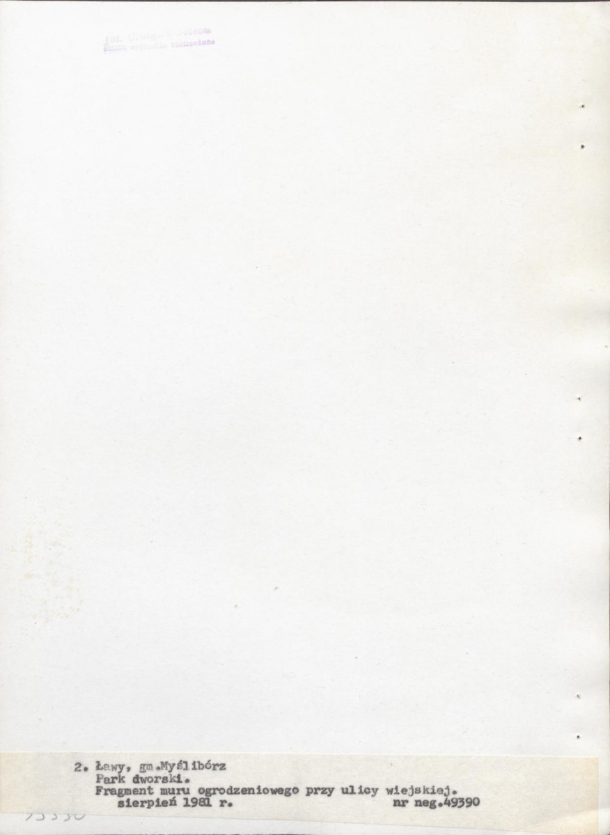 Ewidencja parkowa, skan nr 19