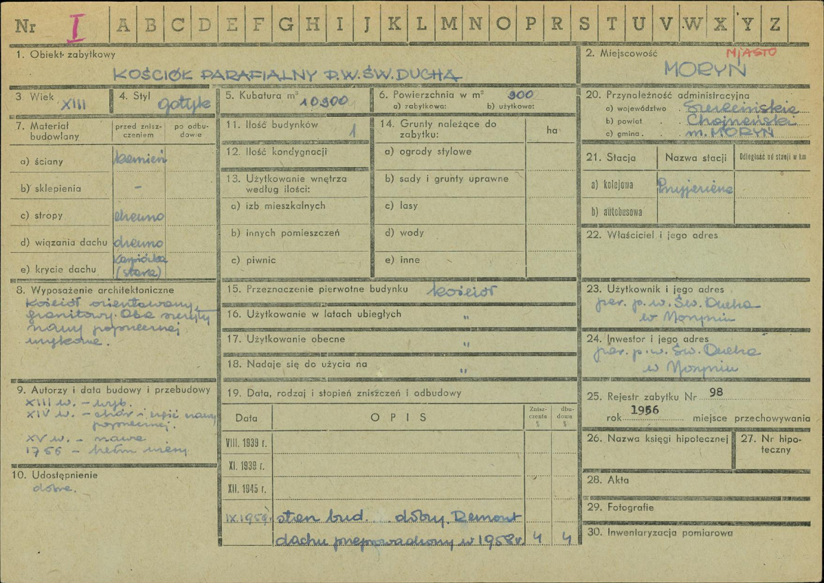 Karta zielona, skan nr 1