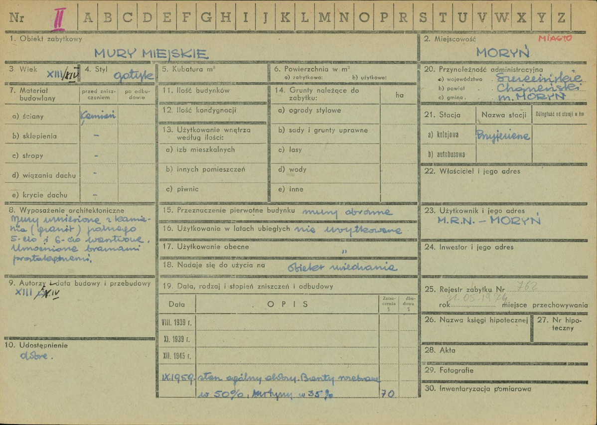 Karta zielona, skan nr 1