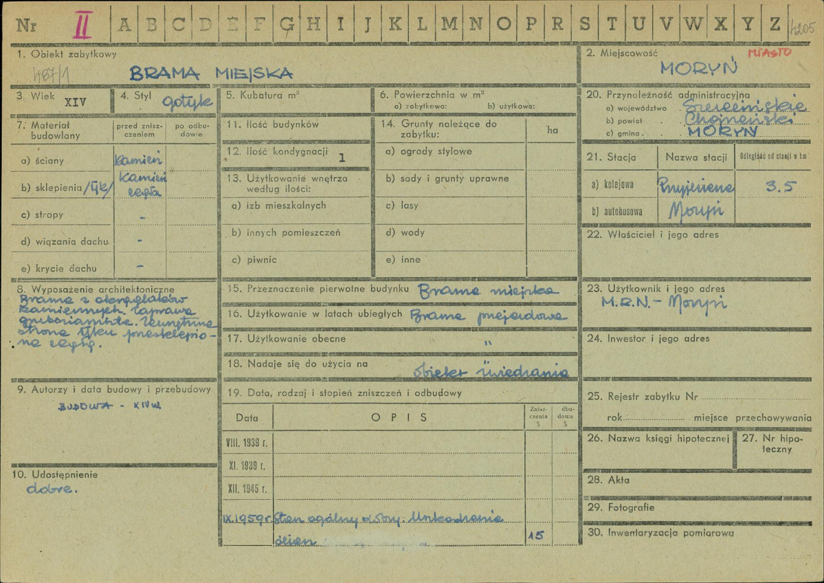 Karta zielona, skan nr 1