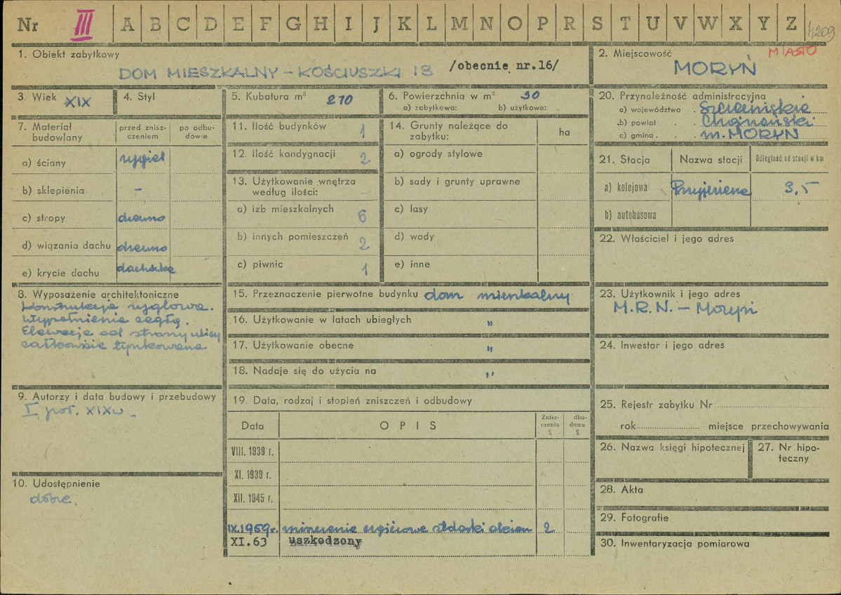 Karta zielona, skan nr 1