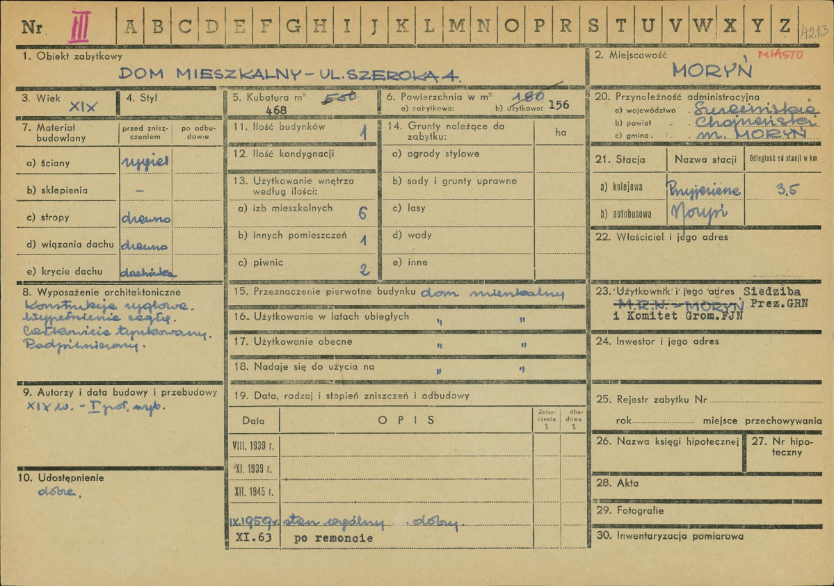 Karta zielona, skan nr 1
