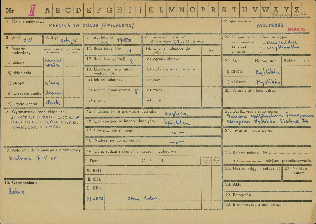 Karta zielona, skan nr 1