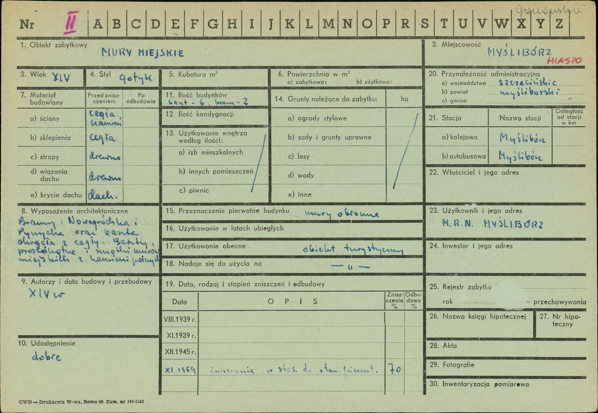 Karta zielona, skan nr 1