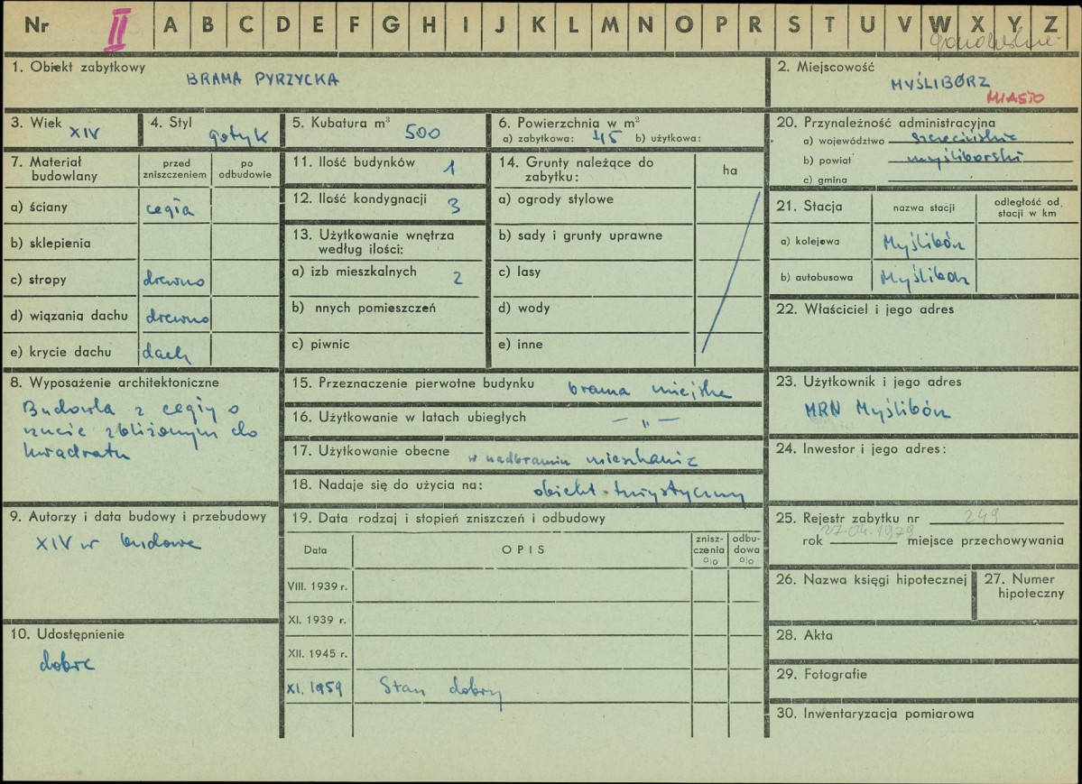 Karta zielona, skan nr 1