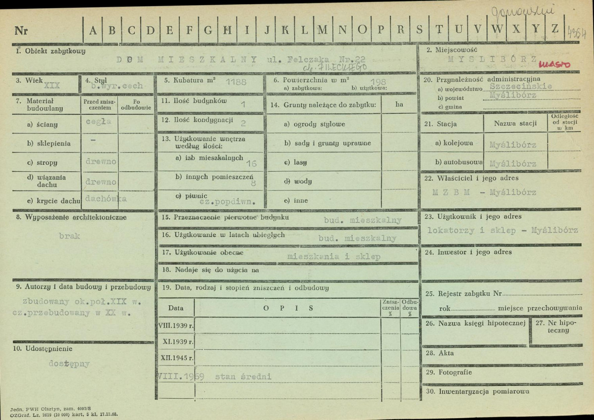 Karta zielona, skan nr 1