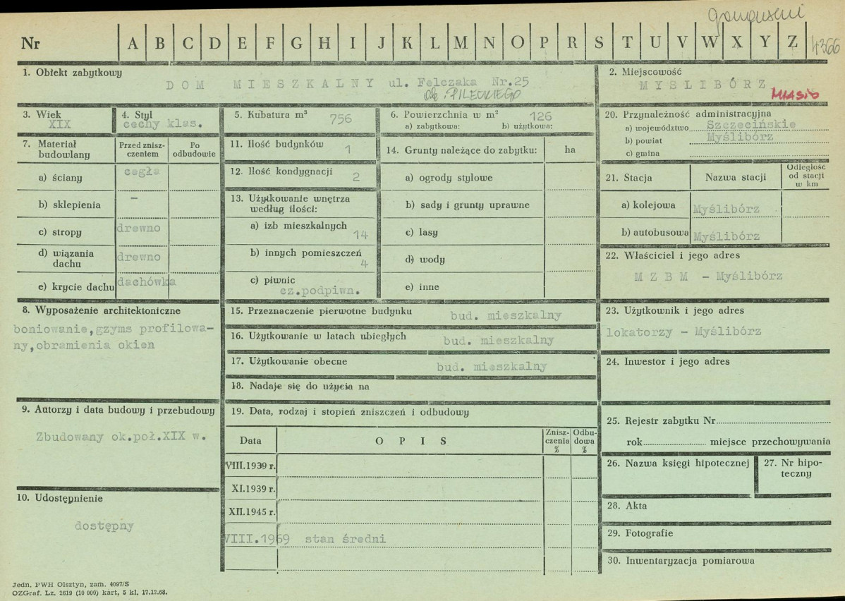 Karta zielona, skan nr 1