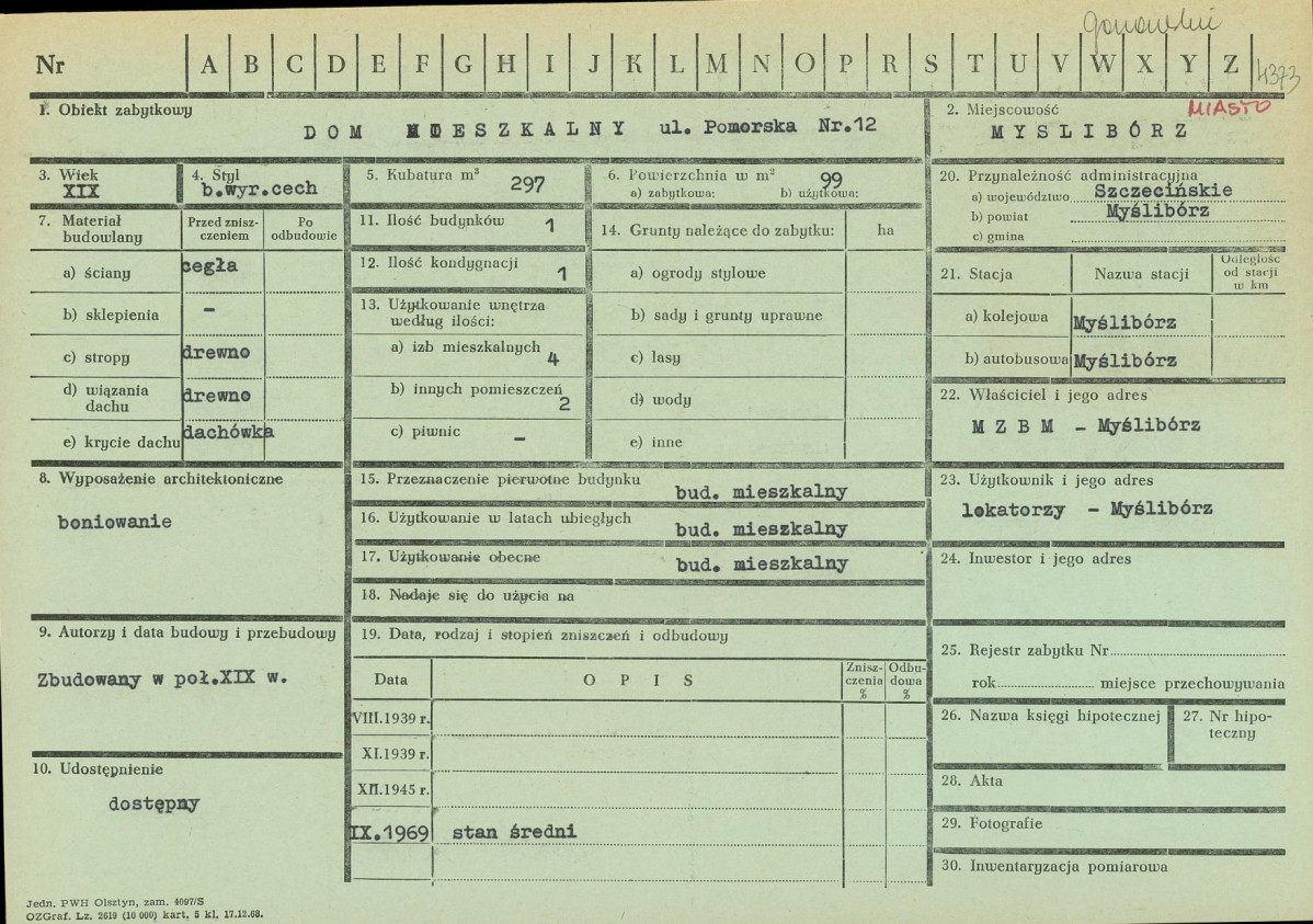 Karta zielona, skan nr 1