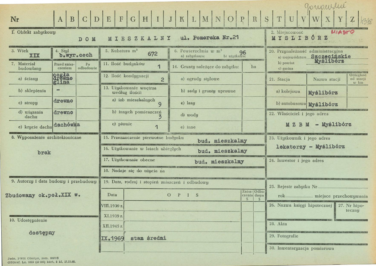 Karta zielona, skan nr 1